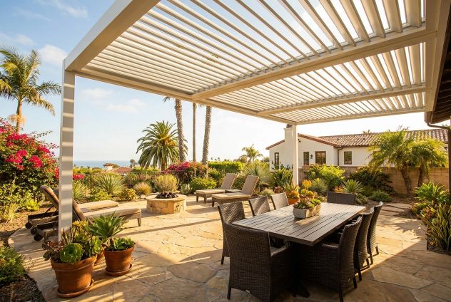 How much does a louvered aluminum patio cover cost?
